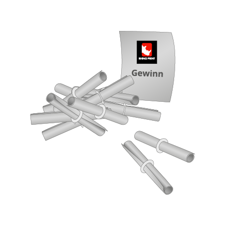 Röllchenlose Individualdruck