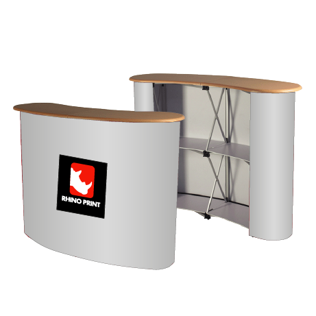 Messetheke Pop-Up | 2x2 | einseitig bedruckt