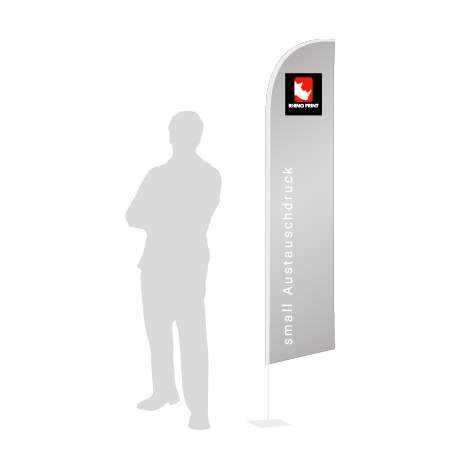 Beachflag Wind Austauschdruck | Small (260 cm) | einseitig bedruckt