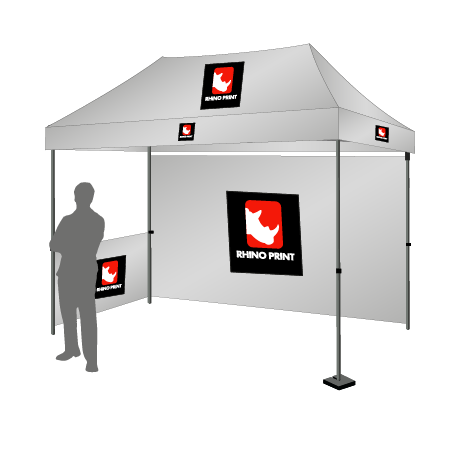 Faltpavillon | 3x4,5 | bedruckt