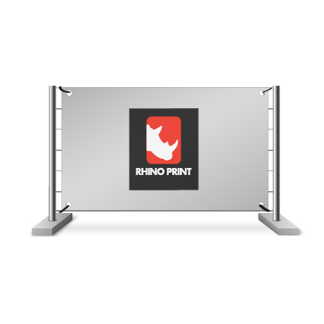 Bauzaunbanner | B 340 cm x H 173 cm | einseitig bedruckt